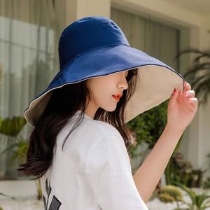 여성 바캉스 비치모자 햇빛차단 버킷햇 양면 벙거지