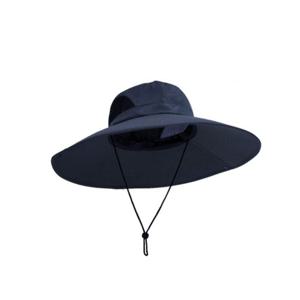 넓은 챙 15CM 와이드 정글모자 네이비