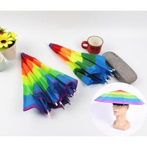 햇빛가리개 그늘 낚시 밭일용 모자 우산 1P