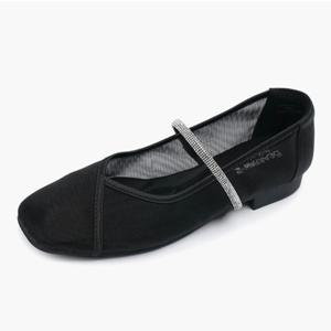 베어파우 TASHA 여성 스퀘어 토 메리제인 매쉬 블랙 K2962001RA-W