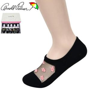 앞부분 망사 링글 꽃 패턴 숙녀 모노 덧신