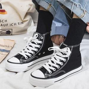 여성 하이탑 통굽 끈 운동화 패션 스니커즈 ZG180-40