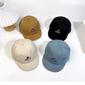 데일리 마운틴 빈티지 스타일 숏챙 볼캡모자 야구모자