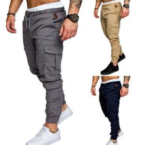 카고바지 남성조거팬츠 빅사이즈 캐주얼긴바지 IS-PA12