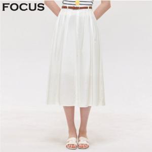 핀턱 포인트 벨트 셋 스커트_VFI5M1SK8101