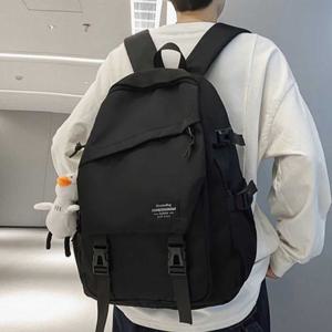 생활방수 학생 책가방 사선백팩 넉넉한 수납 인형포함