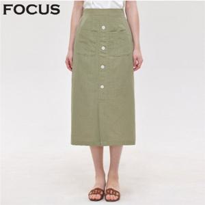 아웃포켓 H 라인 스커트_VFI5M1SK8111