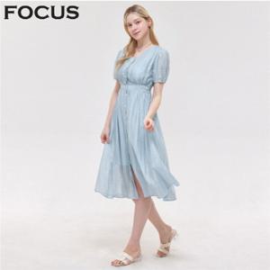 [포커스]리프 자수 롱 원피스_VF5M3OP3141