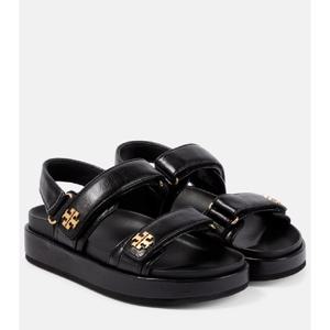 토리버치 Kira 레더 플랫폼 샌들 P00831238