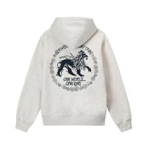 스투시 이스트 라이언 후드 애쉬 헤더 1924821