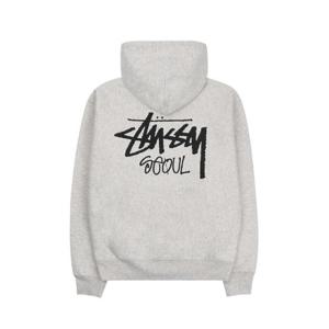 스투시 스탁 서울 후드 애쉬 헤더 2022 3923727