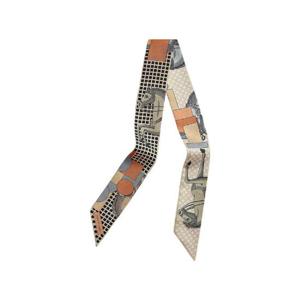 에르메스 카발리에레 엔 폼 트윌리 베쥬 그리 테라코타 H064008S01