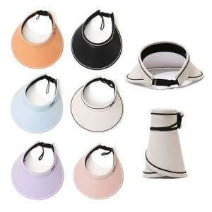 남녀공용 썬라잇 자외선차단 썬캡 돌돌이 모자 선캡