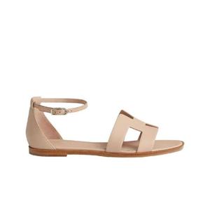 에르메스 산토리니 샌들 카프스킨   베쥬 누드 H182139Z59