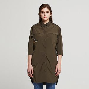 [올리비아로렌]프린트 루즈핏 블라우스__VVCCLVM3311