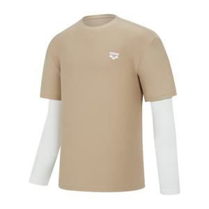 아레나]364 릴렉스핏 레이어드 래쉬가드A5BM1RR44BEG-MN