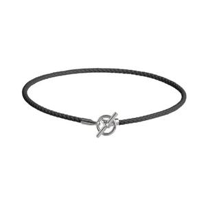 에르메스 글레난 H 네클리스 팔라듐 하드웨어   누아 H100002FP89