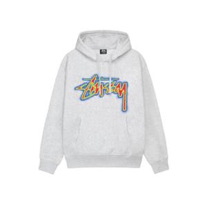 스투시 스탁 써멀 후드 애쉬 헤더 1925023