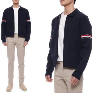 [톰브라운] 25SS 남성 RWB 암밴드 폴로 봄버 재킷 (MKJ076A Y3007 415 25S)