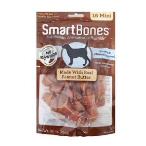 스마트본 피넛 미니 16p(치석.구취) 강아지간식 반려강아지간식 애완견간식 애완강아지간식 반려견간식