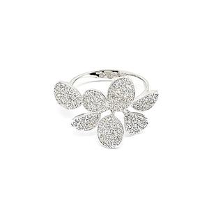 그레이스켈리 큐빅 리프 볼드 반지 RZ1179