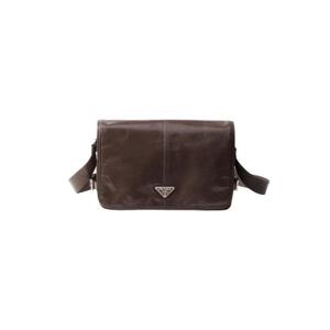 프라다 레더 숄더백 밤부 코르크 베이지 2VD073-2CYR-F03SG