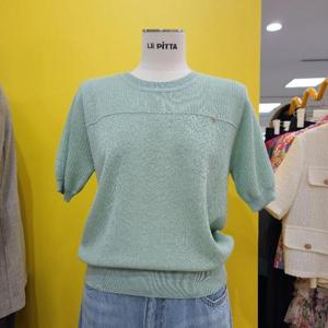 르피타 DP01 라운드니트 티 L252BSW604