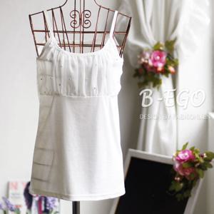 [단독특가]비에고/210BG_쉬폰라인 진주 나시