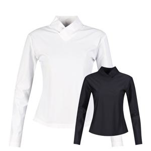 럭스골프 여성 브이넥 포인트 이너 티셔츠 PF25M302W