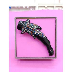 로뎀 세이브존05 국산 스와로브스키 꽃잎 이중 바나나핀 (멀티)02 RDA23120155