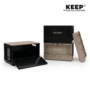 [KEEP]KEEP 캠핑 싱글도어 폴딩박스(2컬러)