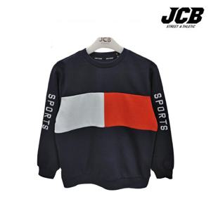 [JCB]컬러 블로킹 맨투맨(JBK8P103B_SZ)