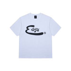 [에비수]변형 빅힐스  루즈핏 반팔 티셔츠_EV2UTS718_WH