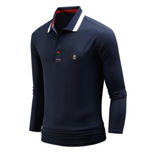 [다꾸앙]남성용 더맨 남자 긴팔 스판 카라티셔츠 E12P7_ql4750