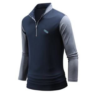 [다꾸앙]남성용 번 남자 긴팔 스판 카라티셔츠 E12P7_ql4687