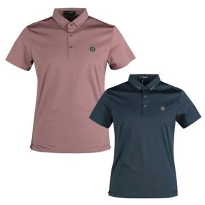 [럭스골프]럭스골프 남성 수입 카라 반팔 골프셔츠_OT3M405