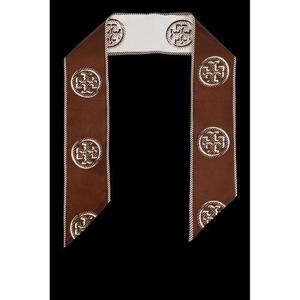 토리버치 메달리온 로고 리본 스카프 APASZKA1748630 207 TP940800999