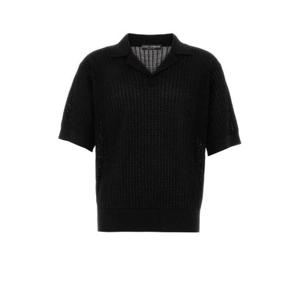 돌체앤가바나 반팔 오픈워크 폴로 셔츠 GXZ63TJBCFM N0000 TP934875952