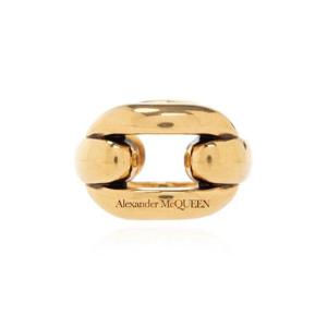 Alexander McQueen 로고가 새겨진 반지 780971J160K 8500 TP935604941