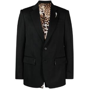 25 FW 로베르토 카발리 울 싱글 브레스티드 재킷 RRT435VW020 TP432340800