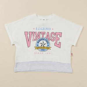 [지프키즈]빈티지 레이어드 반팔티 KM2TSF253DJ