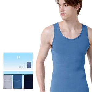 JHMRBZ54 남성 소프트 쿨 메쉬 나시 메리야스 3P