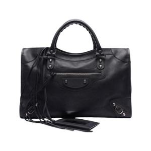 발렌시아가 클래식 시티 토트백 블랙 115748DRU351000