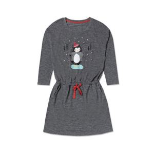 [헌트이너웨어] 스노우레드 디그레이 펭귄 원피스(HIYO71C71G_60)