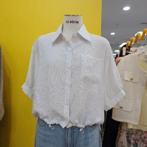 르피타 DP01 스트라이프 스트링셔츠 L252BSH701