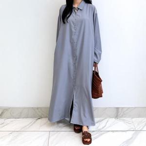 [써니 패션] 여성 봄 빅사이즈 데일리 맥시 롱 원피스