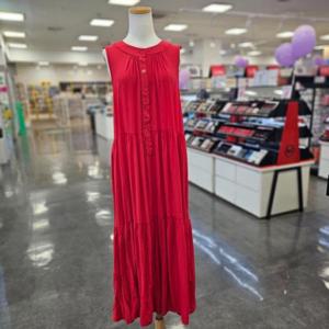 스테파니 HC07 연진  민소매 3단  롱 원피스 A25SO5224