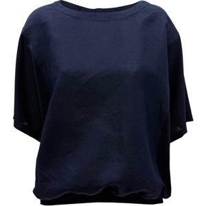 [메지스]가오리핏 뒷 단추 여밈 티셔츠(XB0WD06TS)