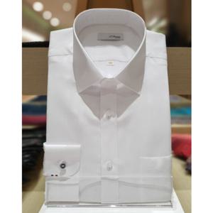 듀퐁셔츠 일반핏 긴팔 SE4SM11LS109SWH 포인트 단추