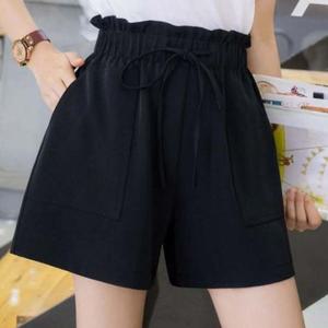 여름반바지 허리 주름 5부 하이웨스트 팬츠 세가지 색